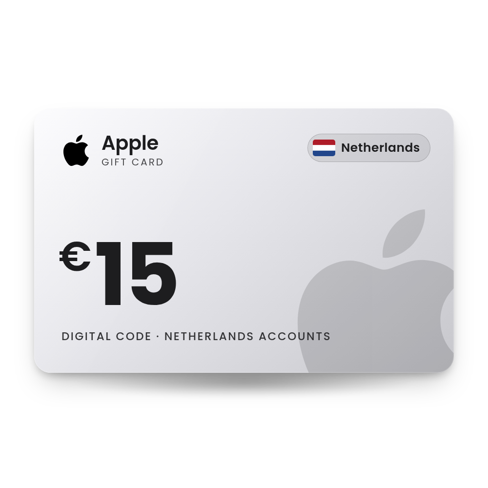 Apple Gift Card 15 EUR (Netherlands)