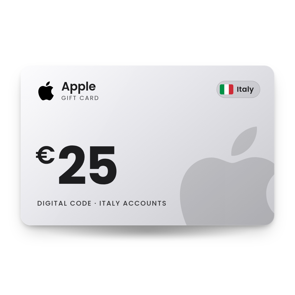 Apple Gift Card 25 EUR (Italy)