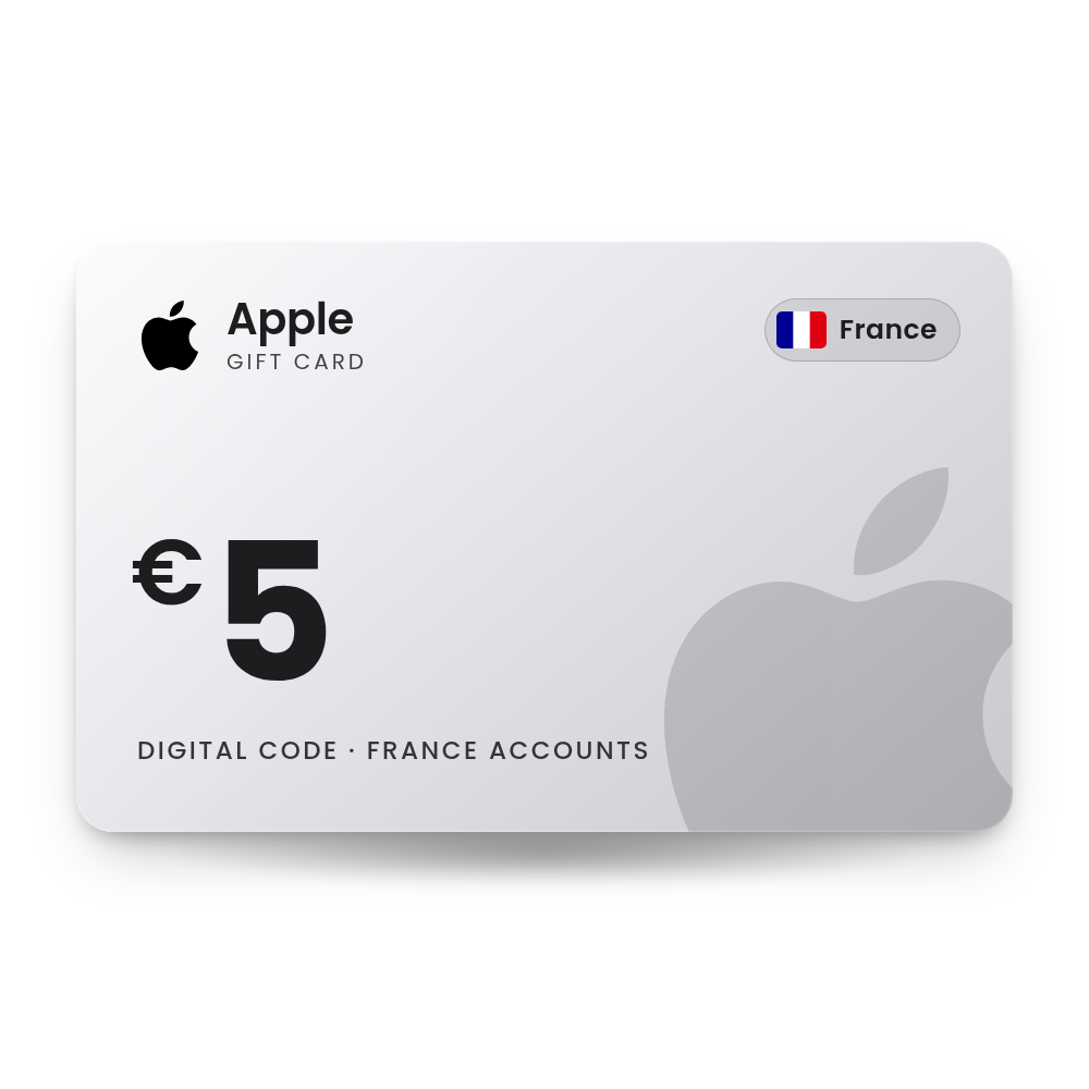Apple Gift Card 5 EUR (France)