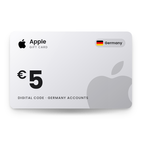 Apple Gift Card โฌ5 - Germany Store