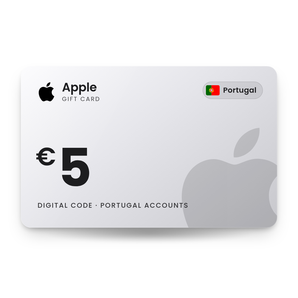 Apple Gift Card 5 EUR (Portugal)