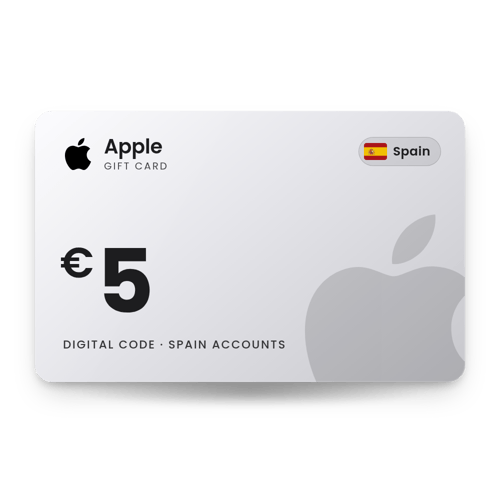 Apple Gift Card €5 - Spain Store