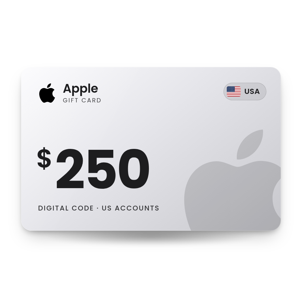 Apple Gift Card 250 USD (USA)