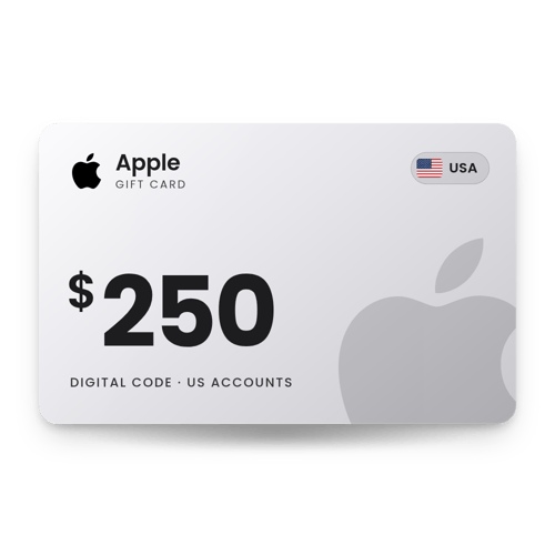Apple Gift Card $250 - USA Store
