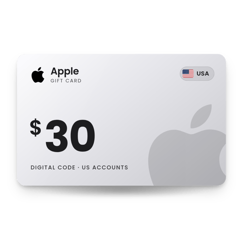 Apple Gift Card $30 - USA Store