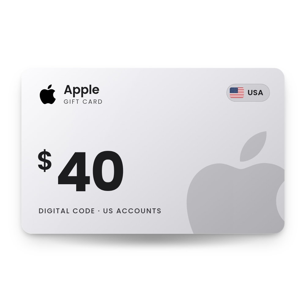 Apple Gift Card 40 USD (USA)
