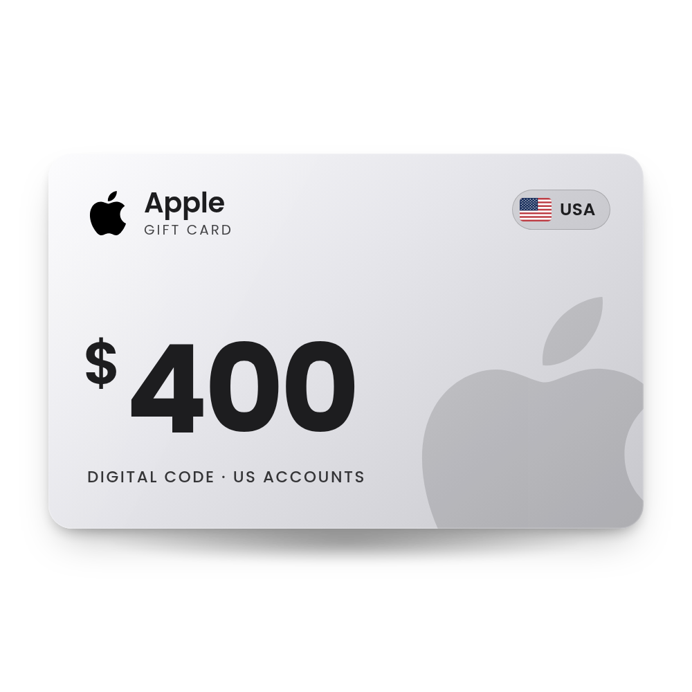 Apple Gift Card 400 USD (USA)