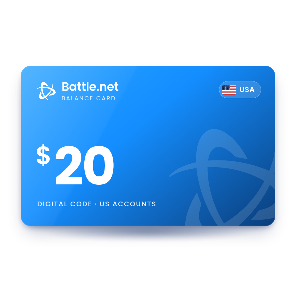 Blizzard Gift Card 20 USD (USA)