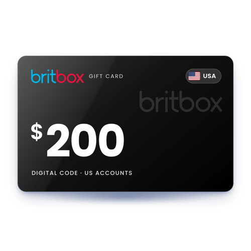 BritBox Gift Card $200 - USA Store