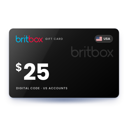 BritBox Gift Card $25 - USA Store