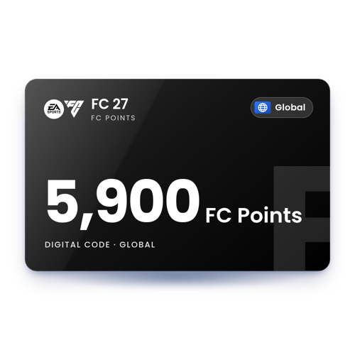 EA SPORTS FC 27 5,900 FC Points - Global
