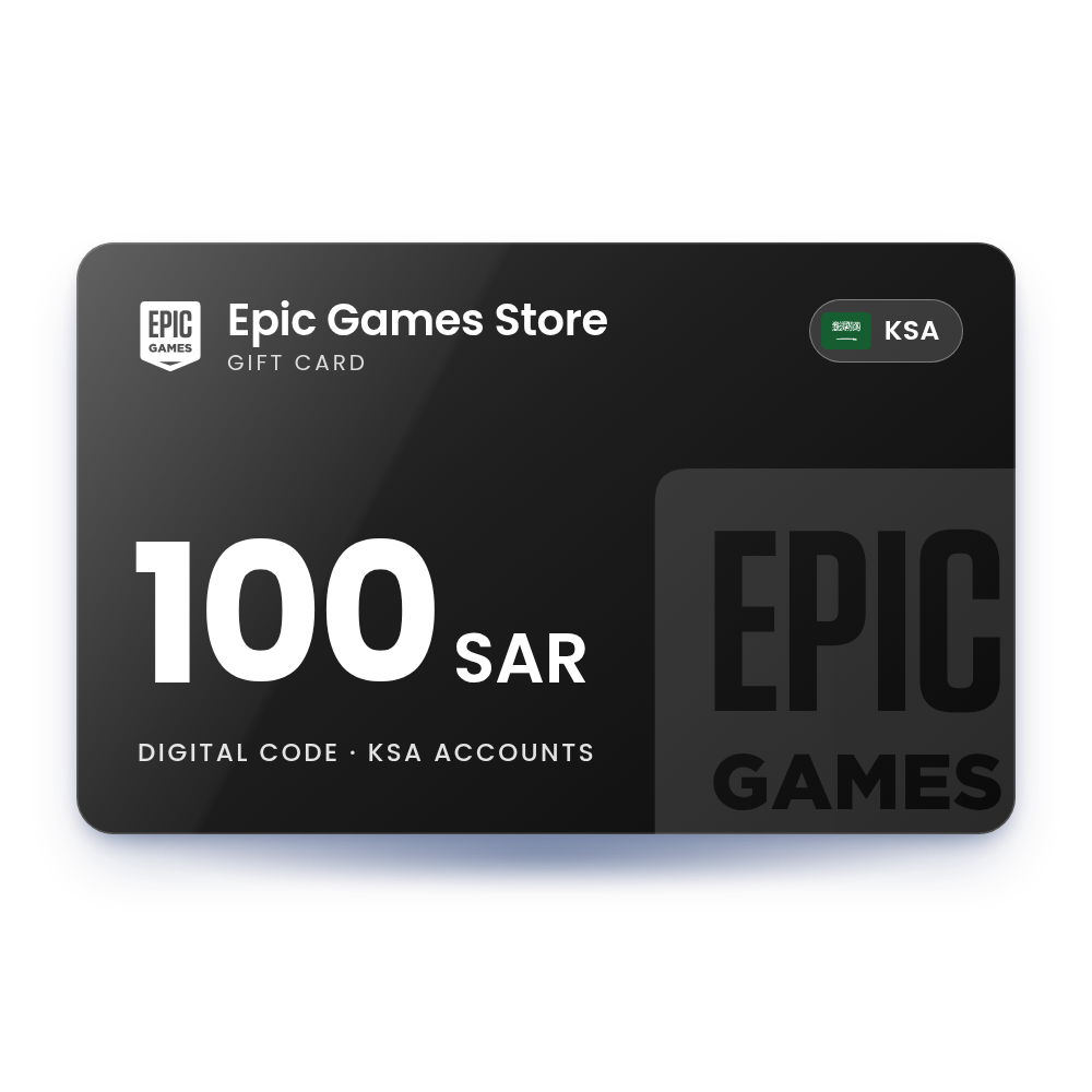 Epic Games Store Gift Card 100 SAR (KSA)