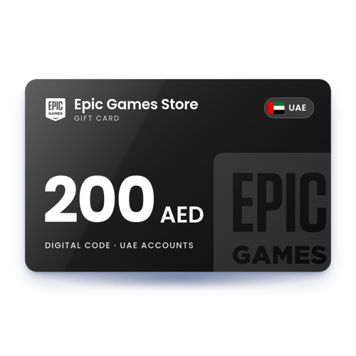 Epic Games Store Gift Card 200 AED - UAE Store