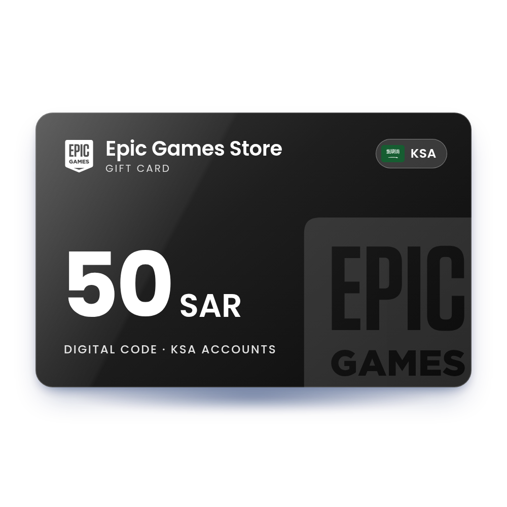 Epic Games Store Gift Card 50 SAR (KSA)