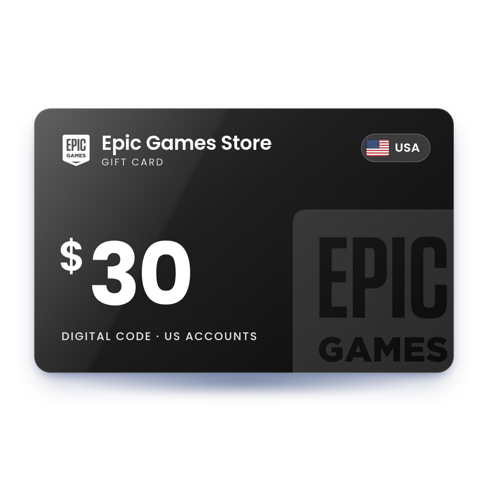 Epic Games Store Gift Card 30 USD (USA)