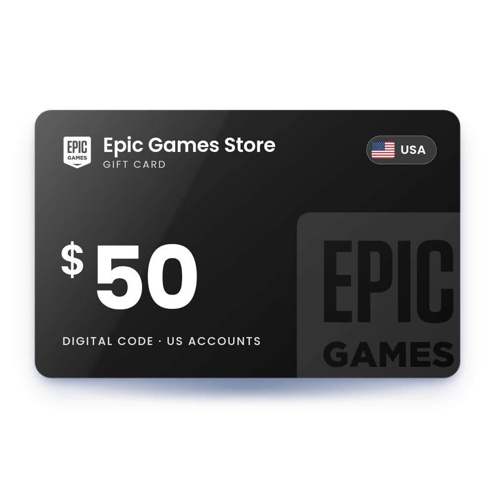 Epic Games Store Gift Card 50 USD (USA)