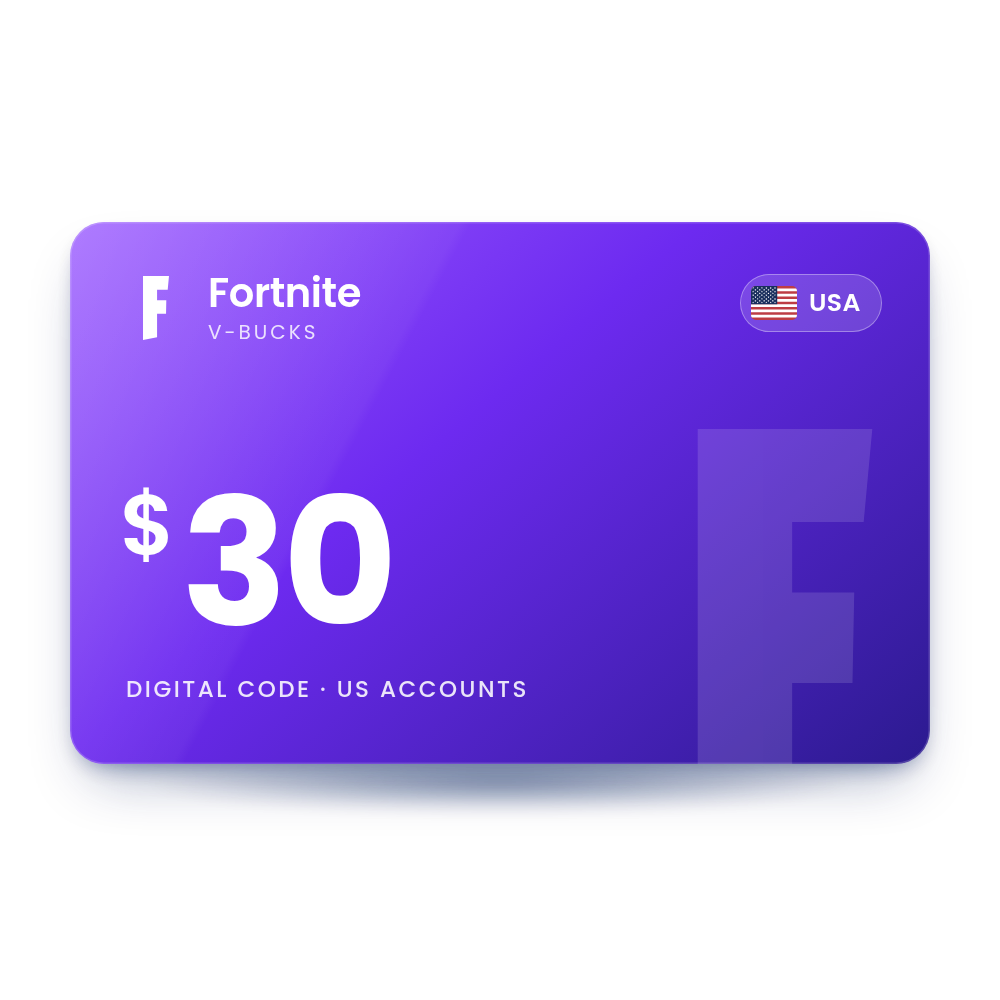 Fortnite Gift Card 30 USD (USA)