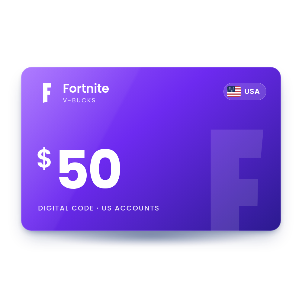 Fortnite Gift Card 50 USD (USA)