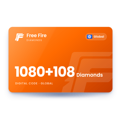 Free Fire 1,188 Diamonds - Global