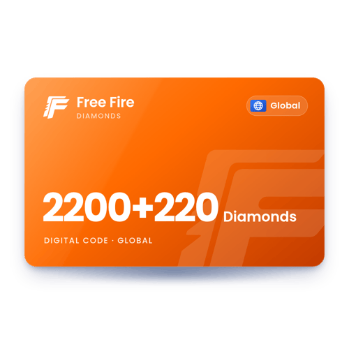 Free Fire 2,420 Diamonds - Global