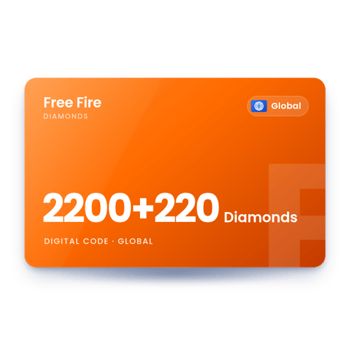 Free Fire 2200+220 Diamonds - Global