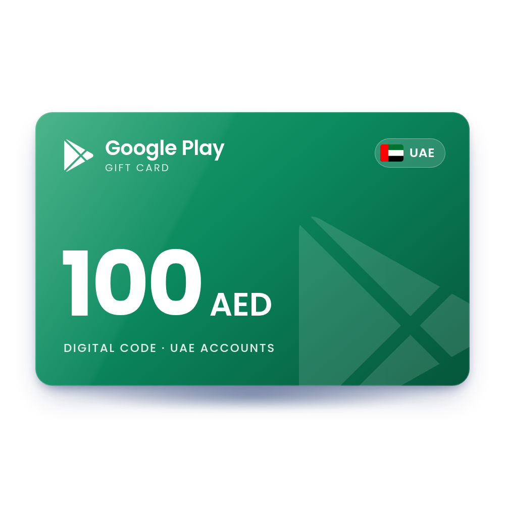 Google Play Gift Card 100 AED (UAE)