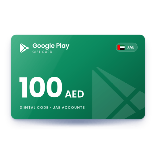 Google Play Gift Card 100 AED - UAE Store
