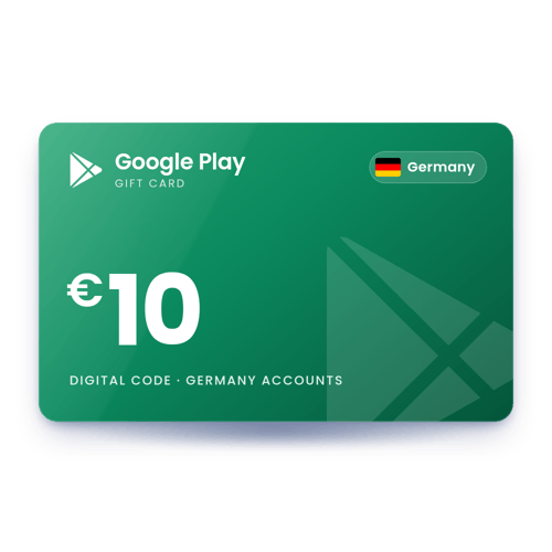 Google Play Gift Card €10 - Germany Store