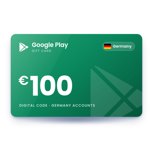 Google Play Gift Card €100 - Germany Store
