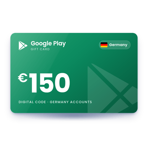 Google Play Gift Card €150 - Germany Store