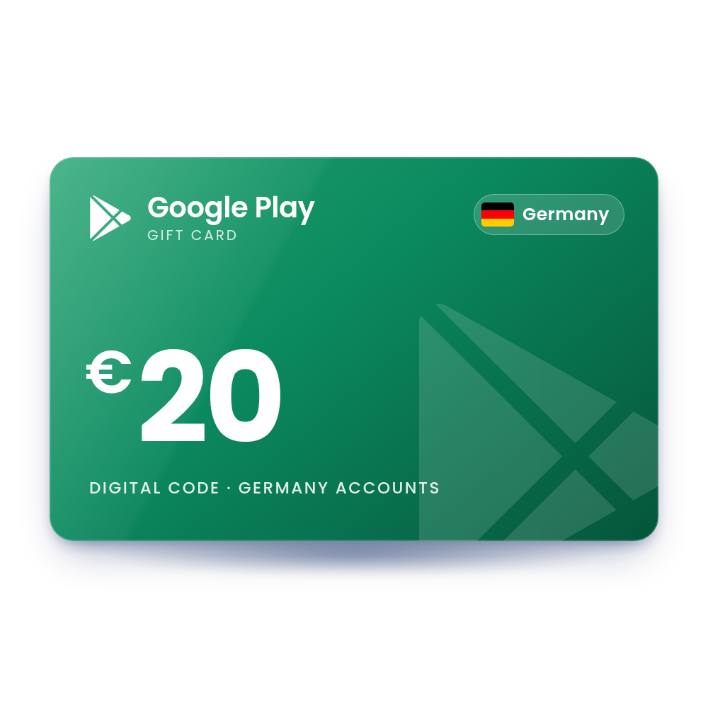 Google Play Gift Card 20 EUR (Germany)
