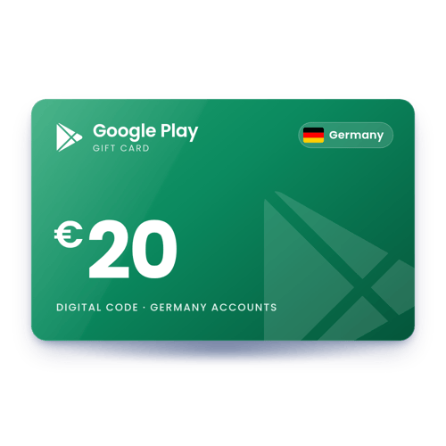 Google Play Gift Card €20 - Germany Store