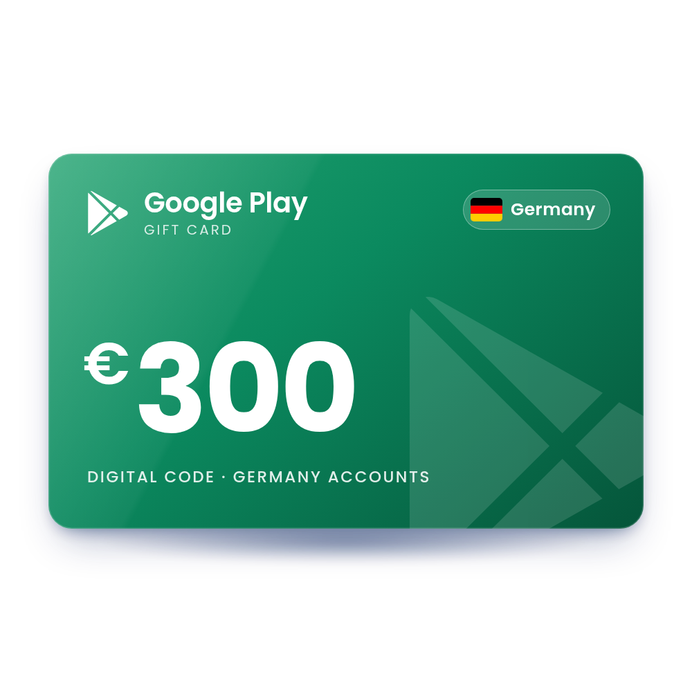Google Play Gift Card 300 EUR (Germany)