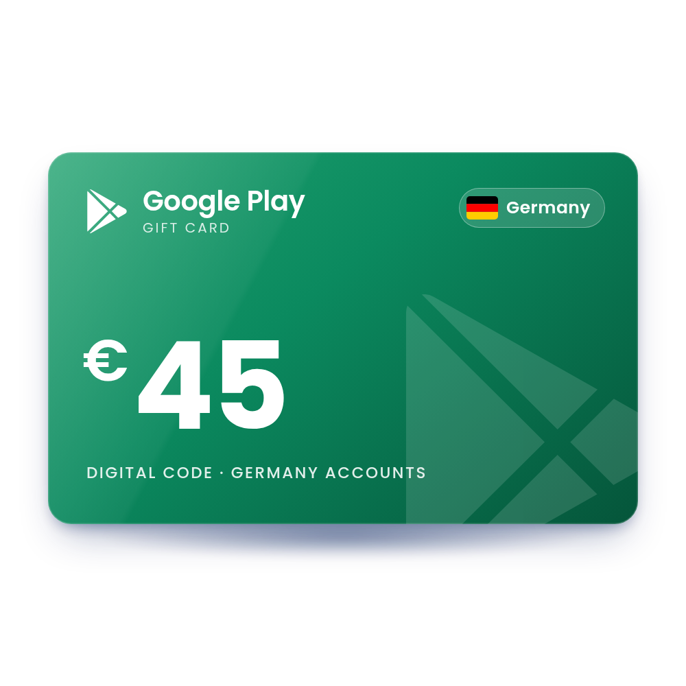Google Play Gift Card 45 EUR (Germany)