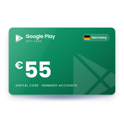 Google Play Gift Card €55 - Germany Store