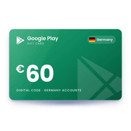 Google Play Gift Card €60 - Germany Store