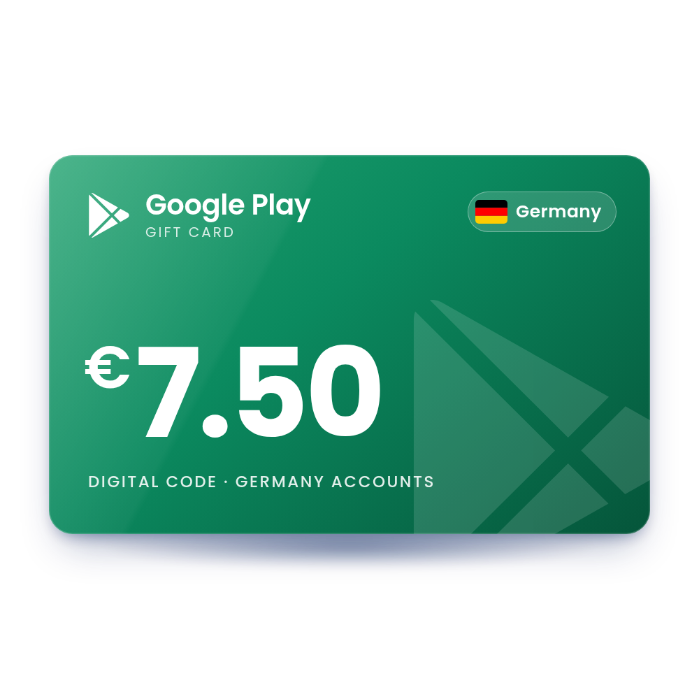 Google Play Gift Card €7.5 (Germany)