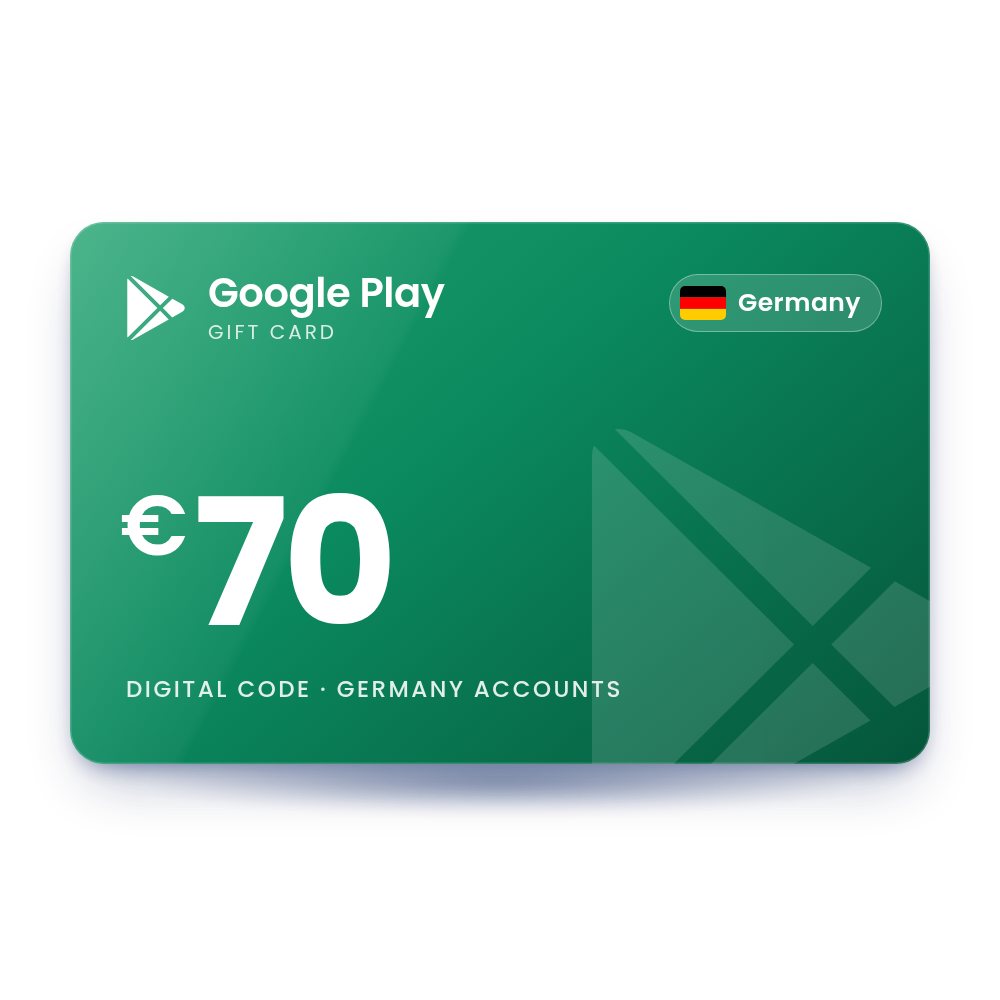Google Play Gift Card 70 EUR (Germany)