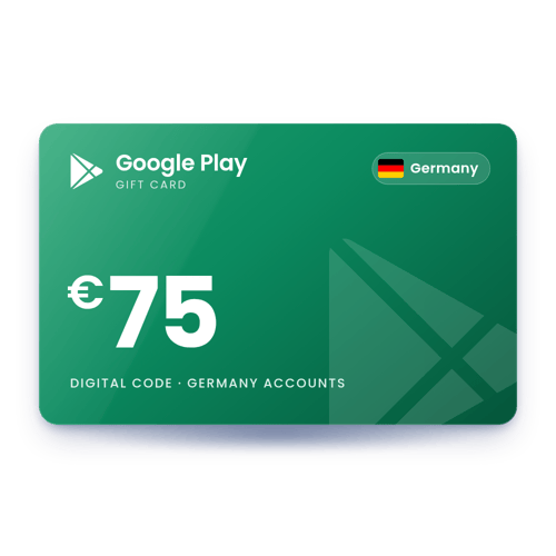 Google Play Gift Card €75 - Germany Store