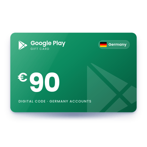 Google Play Gift Card €90 - Germany Store
