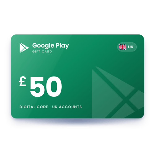 Google Play Gift Card £50 - UK Store