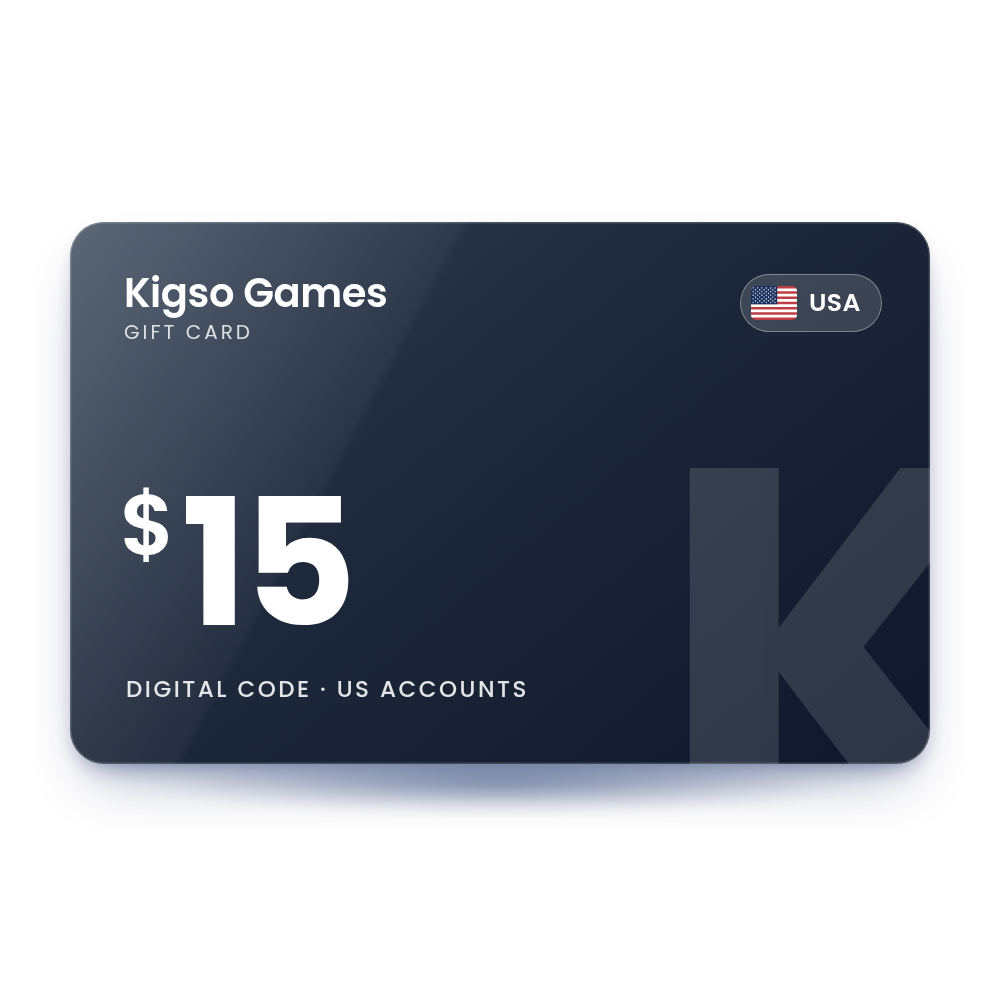 Kigso Games Gift Card 15 USD (USA)
