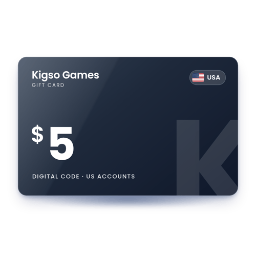 Kigso Games Gift Card $5 - USA Store