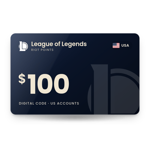 League of Legends Gift Card $100 - USA Store