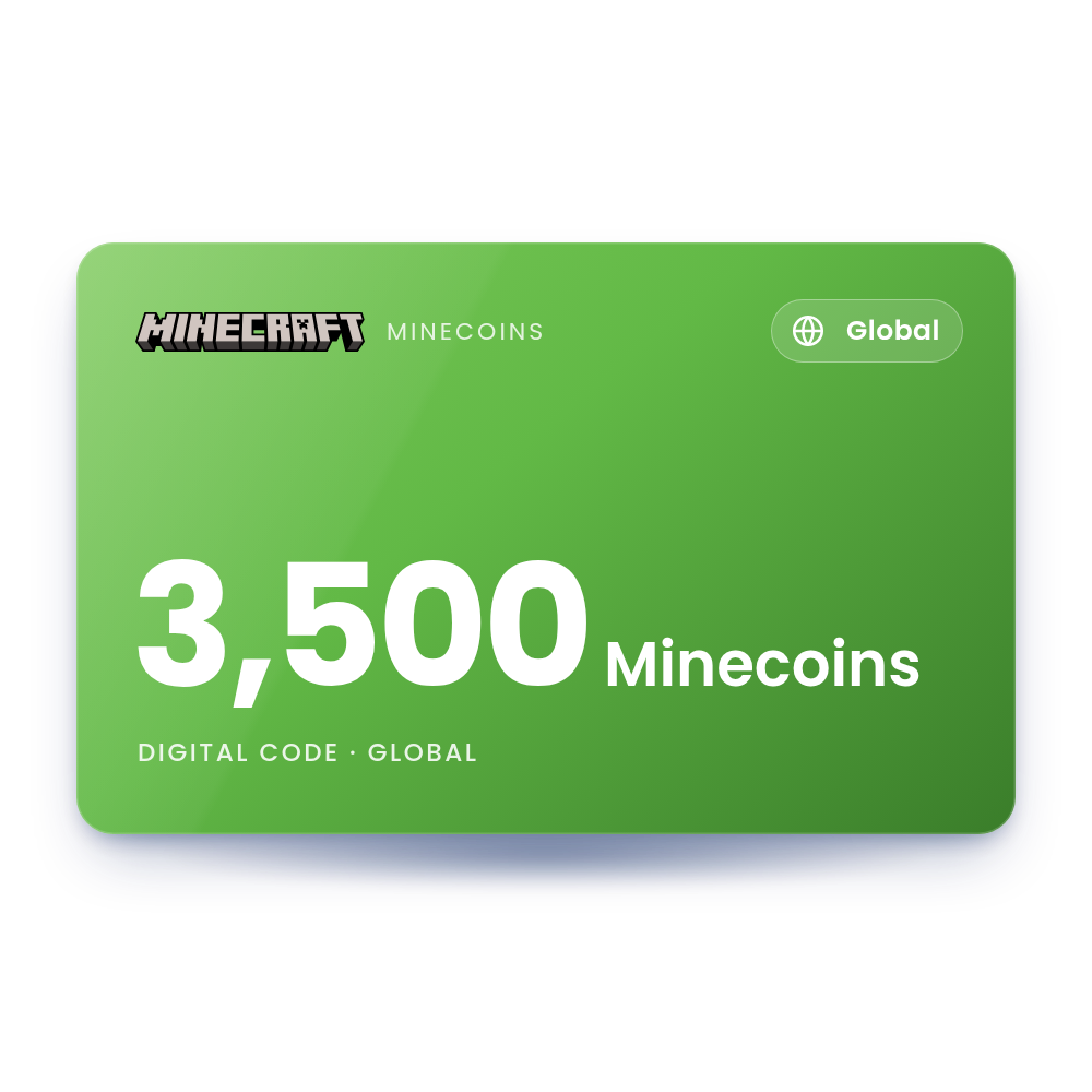 Minecraft 3500 Minecoins