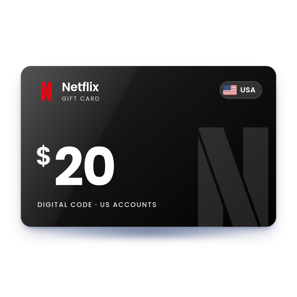 Netflix Gift Card 20 USD (USA)