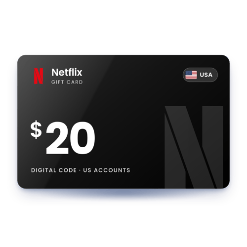 Netflix Gift Card $20 - USA Store