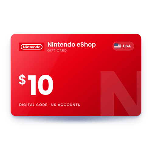 Nintendo eShop $10 - USA Store