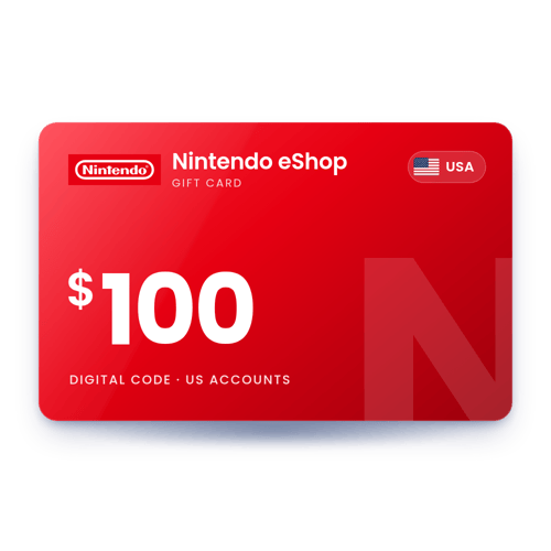 Nintendo eShop $100 - USA Store