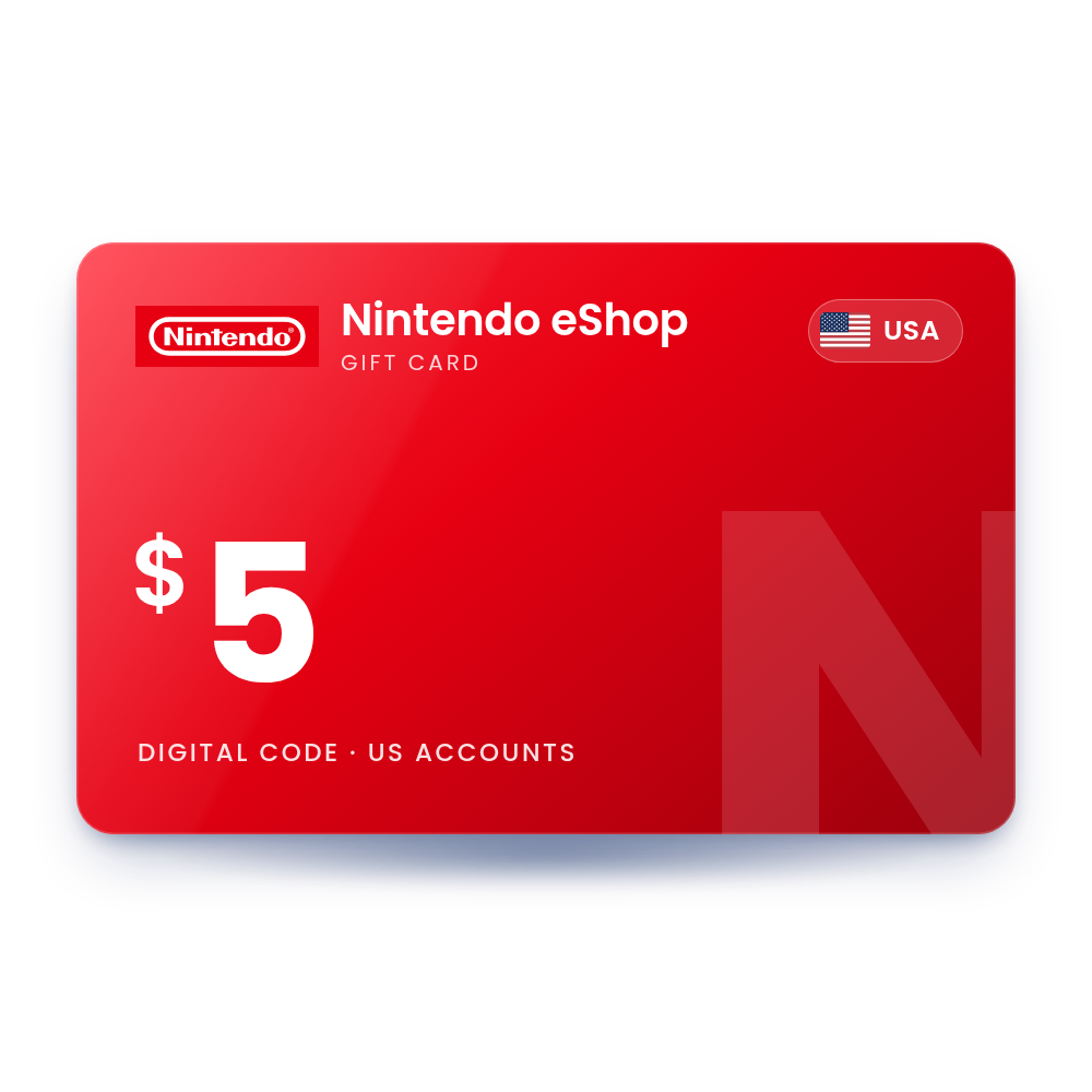 Nintendo eShop Card 5 USD (USA)